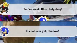 Sonic Racing: CrossWorlds - Some Character's Interaction Dialogues