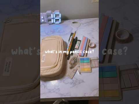pack my pencil case with me ˚୨୧⋆｡˚ ⋆ #shorts