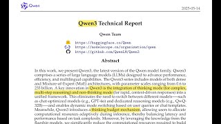 Qwen3 Technical Report