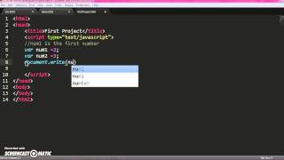 Lesson 4 JavaScript  | SHAM Academy