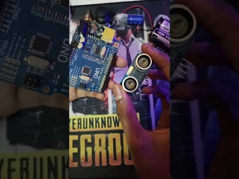 "⚡Mastering Ultrasonic Sensors with Arduino:BUILD YOUR FIRST DISTANCE DETECTOR!" #shorts #viralshort
