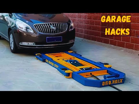 10 Mind-Blowing Garage Hacks to Save Time & Space!