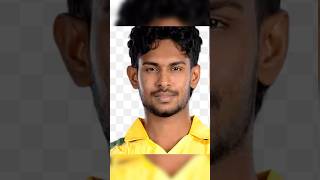 Matheesha Pathirana Drawing🫠🤫| Cricket|Sports|Viral shorts#matheeshapathirana#cricket#art #draw