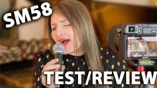 Shure SM58 Dynamic Mic REVIEW / TEST
