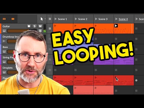 Get started with LIVE LOOPING in Bitwig Studio (tutorial)