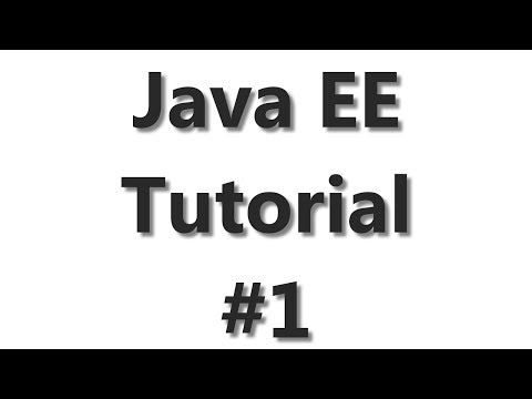 Java EE Tutorial #1 - Starting with Glassfish