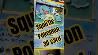 Make it WET 👌 with Squirtle #squirtle #pokemon #tcgpokemon #tcg #pokemoncommunity #3dcard