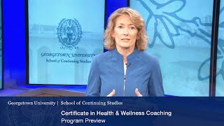 Certificate in Health & Wellness Coaching Program Preview