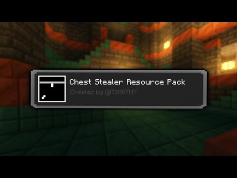 Chest Stealer Pack for MCPE 1.21+ – Works on Servers