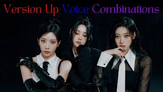 odd eye circle "version up" voice combinations