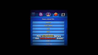POV: My Account Before vs After the "1000 Masteries" Event 🥀💔 #brawlstars #shorts #1000masteries