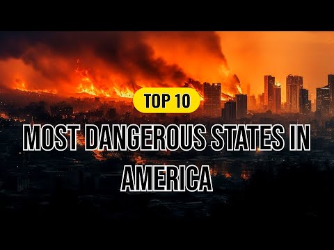 Top 10 Most Dangerous States in the USA | Crime & Safety Rankings