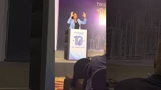 Anchor Aarti - Hosting 10th Anniversary Celebrations & Partners Excellence Awards for TIKIDAN