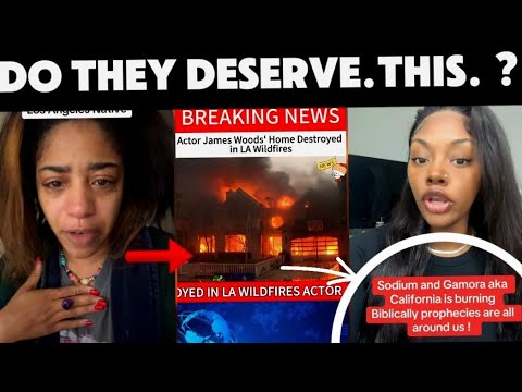 COULD THE DEVASTATION IN LOS ANGELES BE THE FULLFILMENTOF PROPHECY! DAMEST CRITICS ON THE FIRE IN LA