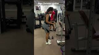 Burn Christain mother arm (fat arm) away  #shorts #armexercise #getridoffat