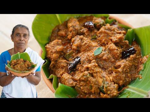 Tasty Chicken Curry Recipe | Thenga Aracha Chicken Curry