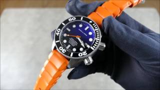 On the Wrist, from off the Cuff:  Marc & Sons New for 2017 1000m Diver – MSD-028-10