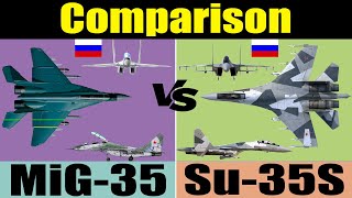 MiG-35 vs Su-35: comparison | Su-35S vs MiG-35: Which Would Win?
