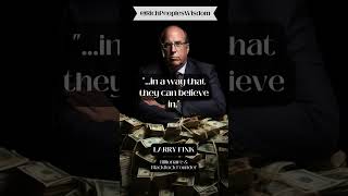 Larry Fink on Believable Corporate Purpose
