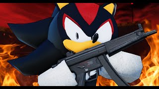 SHADOW Casually With an MP5 in Sonic.exe The Disaster (April Fools Update)