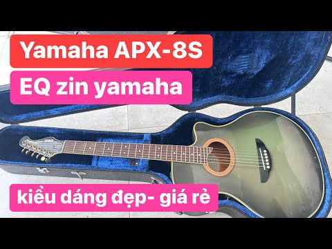 Đàn guitar Yamaha APX-8S kiểu dáng đẹp. Giá: 5 triệu. guitar yamaha 0936057750