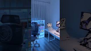 Everything in a regular guy’s gaming room. 🎮💻✨ #gamingroom #roomsetup #desktopsetup #gadgetsetup