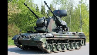 Gepard Self-propelled anti-aircraft gun in Ukraine
