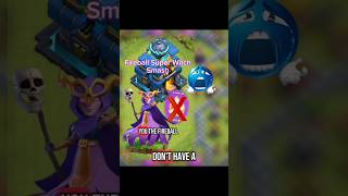 Townhall 12 using Superwitch but doesn't need a Fireball? #clashofclans #th12 #coc #shortsfeed