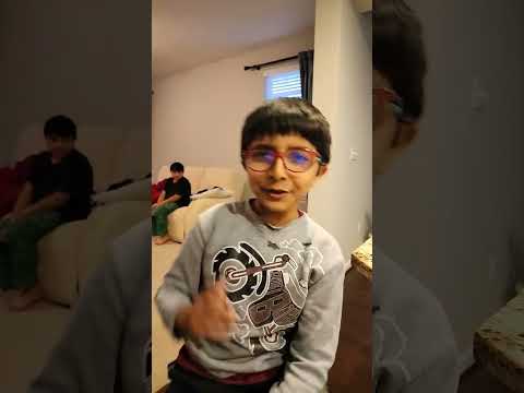 My son doing Steven He