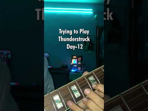 Thunderstruck day 12  #thunderstruck #guitarintro #guitarplaying #guitar #guitarcover