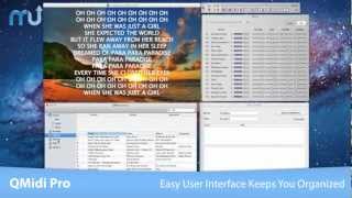 QMidi Pro Screencast - MacUpdate Promo