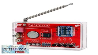HU-017E DIY Radio Kit with RDA5807 Noise Cancelling Radio Module 87-108MHz FM Review