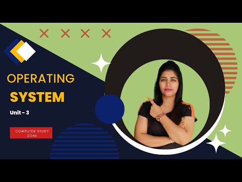 Operating System Unit - 3 || File Management || CPU Scheduling