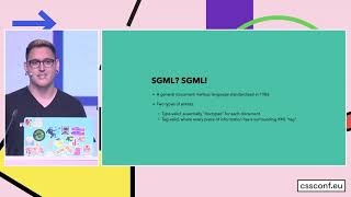 Why Do We Call HTML Tags "Tags"? – Andrés Cuervo at CSSconf EU 2019