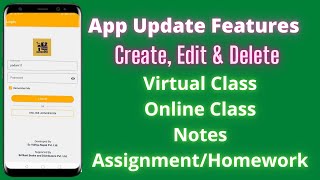 App Update Features |