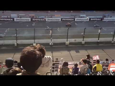 2016 MFJグランプリ 加賀山選手・ハスラム選手・渡辺選手クラッシュシーン