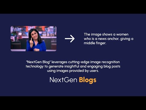 Image to Blog - Generating Blogs Like Never Before