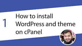 1. How to install WordPress and theme on cPanel | WordPress | Online News Portal | S A Faroque
