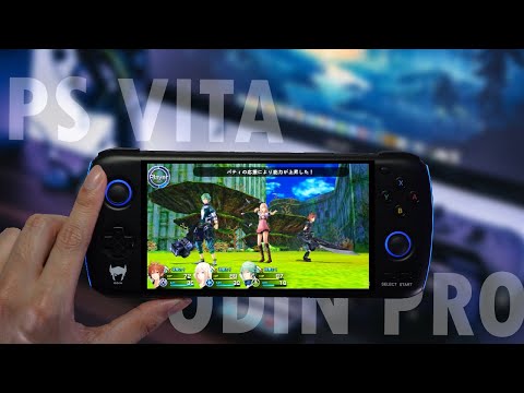 This is PS Vita on the Odin Pro