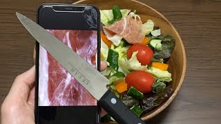 Stop Motion Cooking "サラダ" ｜"Salad"【ストップモーション・料理】