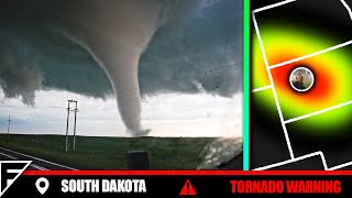 Hunting Tornadoes In South Dakota - LIVE STORM CHASER