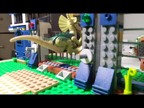 Dilophosaurus Attack - a Brickfilm