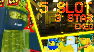 Battle Bricks EXEC 3 Stars 5 Slot Only