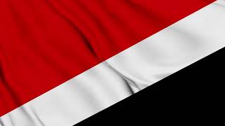 Principality of Sealand Flag Waving Background | HD | ROYALTY FREE