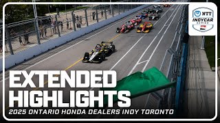 Extended Race Highlights | 2025 Ontario Honda Dealers Indy Toronto | INDYCAR SERIES