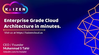 Build enterprise grade cloud infrastructures in minutes with XLER8R