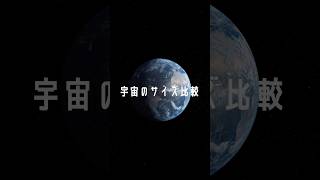 【比較】宇宙の大きさを体感 #宇宙 #科学
