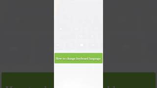 1-How to change keyboard language #pc  #keyboard #windows11 #windows10 #laptop #computer #hp#shorts