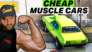 10 Classic Muscle Cars You can Still Buy CHEAP