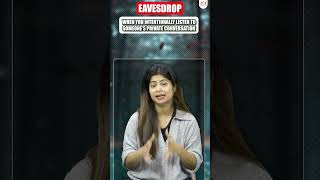 Difference Between Overhear and Eavesdrop | #overhear #shorts